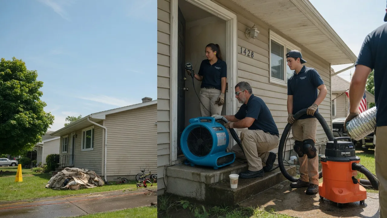 Water Damage Restoration in Baker, WV near me